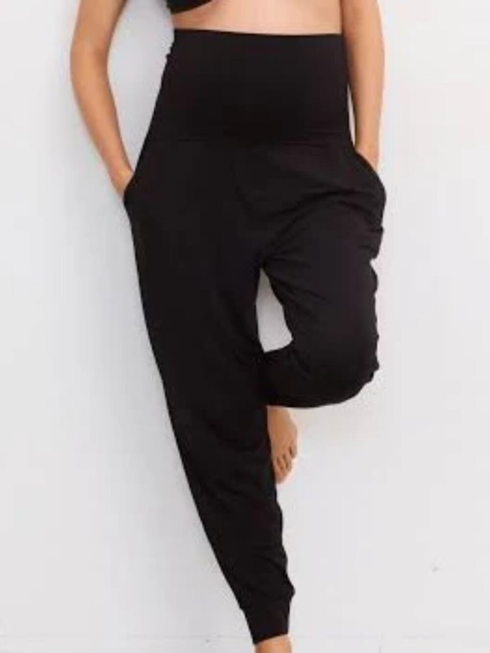 HATCH Over Under Maternity Pant in XS